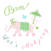 Bam Let's Mahjong Logo